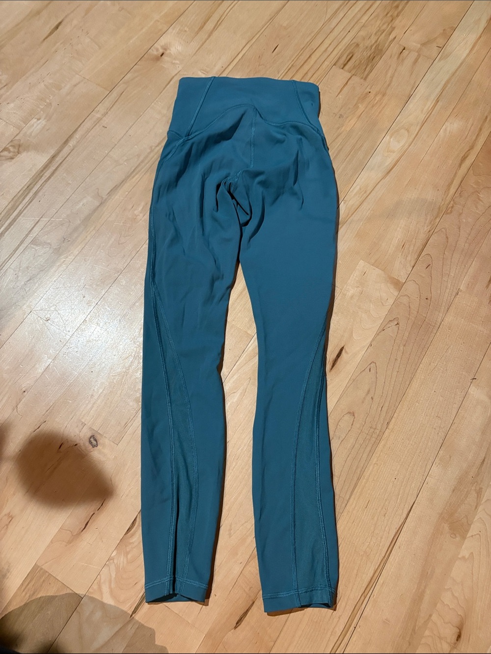 Sz 2 lulu lemon High-Waist Teal Active Leggings